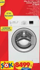 ALTUS AL 7101 L 7 KG ÇAMAŞIR MAKİNESİ XL KAPAK ALTUS AL 7101 L 7 KG ÇAMAŞIR MAKİNESİ XL KAPAK